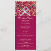 middeleeuws goud menu (Voorkant)