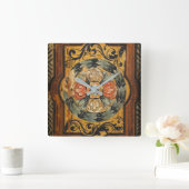 middeleeuws houtsschilderkunst Gothische hist Vierkante Klok (Huis)