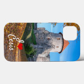 Middeleeuws kasteel omgeven door bos Case-Mate iPhone case (Achterkant (horizontaal))