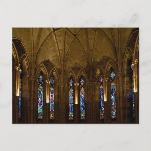 middeleeuws klooster briefkaart (Voorkant)