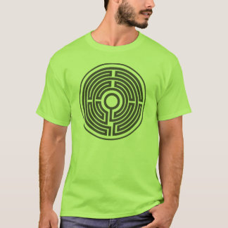 middeleeuws labyrint klein t-shirt