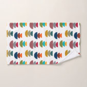 Middeleeuws modern helder minimalisme bad handdoek (Handdoek)
