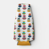 Middeleeuws modern helder minimalisme flesjeskoeler (Voorkant)