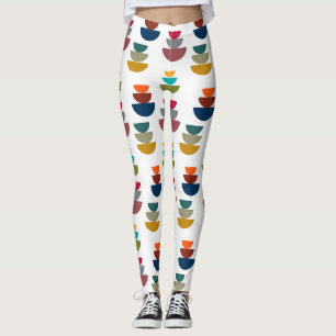 Middeleeuws modern helder minimalisme leggings