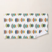 Middeleeuws modern minimalisme bad handdoek (Handdoek)