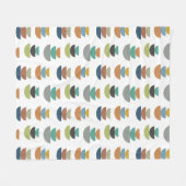 Middeleeuws modern minimalisme fleece deken (Voorkant (Horizontaal))