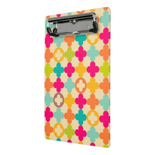 middeleeuws rosettenpatroon mini klembord (Angled2)