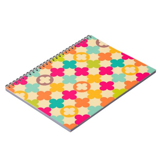 middeleeuws rosettenpatroon notitieboek (Linkerzijde)