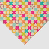  middeleeuws rosettenpatroon tissuepapier (Detail)