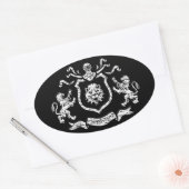 Middeleeuws wapenschild - Sticker (Envelop)