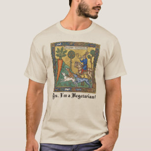 Middeleeuwse Absurditeit: De Haas Jaagt Op De Wort T-shirt