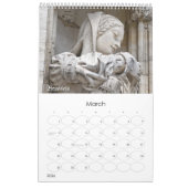Middeleeuwse architectuur kalender (Mar 2026)