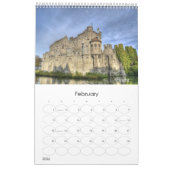 Middeleeuwse architectuur kalender (Feb 2026)