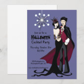 Middeleeuwse atoomroep atoomhalloween kaart (Voorkant / Achterkant)