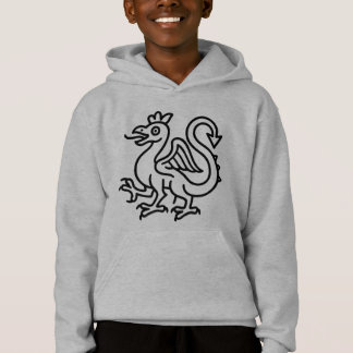 Middeleeuwse Basilisk Sigil Fantasy Heraldiek Myth