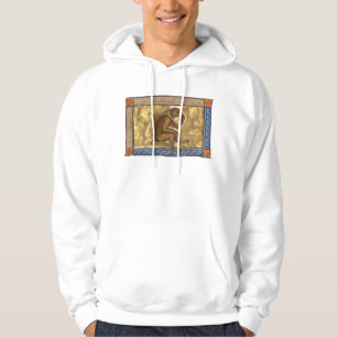 Middeleeuwse Bestiaire Aap 1270 Hoodie