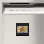 Middeleeuwse Bestiaire Aap 1270 Magneet (Insitu (Vaatwasser))