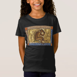 Middeleeuwse Bestiaire Aap 1270 T-shirt