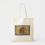 Middeleeuwse Bestiaire Aap 1270 Tote Bag (Voorkant)