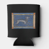 Middeleeuwse Bestiary Hyena c. 1270 Blikjeskoeler (Achterkant)