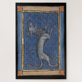 Middeleeuwse Bestiary Hyena c. 1270 Legpuzzel (Verticaal)