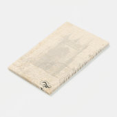 Middeleeuwse Briefhoofd - Palimpsest Post-it® Notes (Schuin)