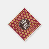 Middeleeuwse bruiloft servet (Hoek)