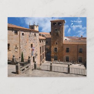 Middeleeuwse Caceres, Spanje Briefkaart