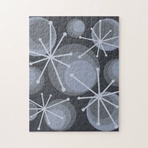 Middeleeuwse cirkels Starbursts Slate Legpuzzel