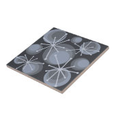 Middeleeuwse cirkels Starbursts Slate Tegeltje (Zijkant)