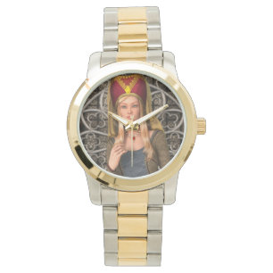 Middeleeuwse Dame Horloge