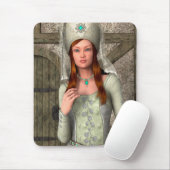 Middeleeuwse Dame Muismat (Met muis)