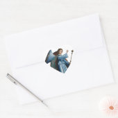middeleeuwse engel Sticker (Envelop)