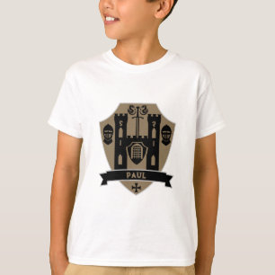 Middeleeuwse Engelse Ridder Draak T-shirt