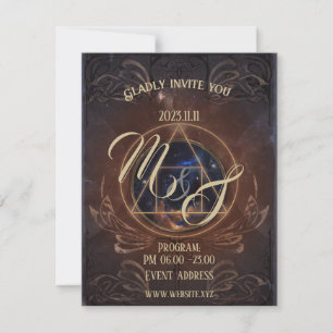 Middeleeuwse fantasie antieke elegante boek kaart