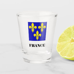 Middeleeuwse Franse Koninklijke Standaard Getrouwh Shot Glas
