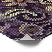 Middeleeuwse geïnspireerde muurkunst poster (Hoek)