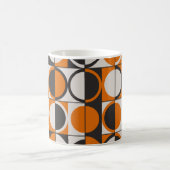 Middeleeuwse geometrische abstracte patronen met e koffiemok (Center)