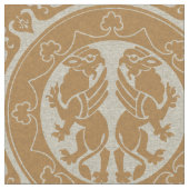 Middeleeuwse Griffins Stof (Close Up)