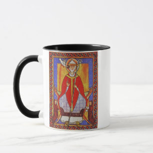 Middeleeuwse icoon van Sint Gregorius de Grote Mok