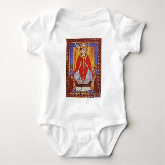 Middeleeuwse icoon van Sint Gregorius de Grote Romper (Voorkant)