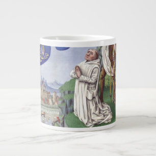 Middeleeuwse illustratie van Sint Bernardus van Cl Extra Grote Beker