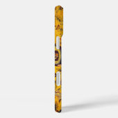 Middeleeuwse Italiaanse rood blauw geel Chinoiseri Case-Mate iPhone Case (Achterkant / Rechts)