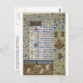 Middeleeuwse kalender: Juli Briefkaart (Voorkant / Achterkant)