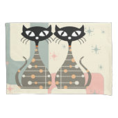 Middeleeuwse kat uit de middeleeuwen Moderne Kussensloop (Voorkant)