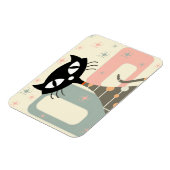 Middeleeuwse kat uit de middeleeuwen Moderne Magneet (Linkerzijde)