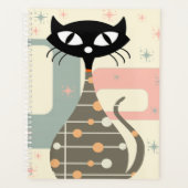 Middeleeuwse kat uit de middeleeuwen Moderne Planner (Voorkant)