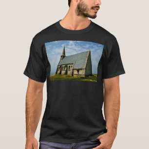 Middeleeuwse kerk in Frankrijk. traktatie T-shirt