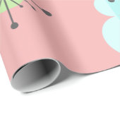 Middeleeuwse Kerstmis  Snowmen Cadeaupapier (Rol Hoek)