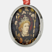 middeleeuwse koningsdag metalen ornament (Links)